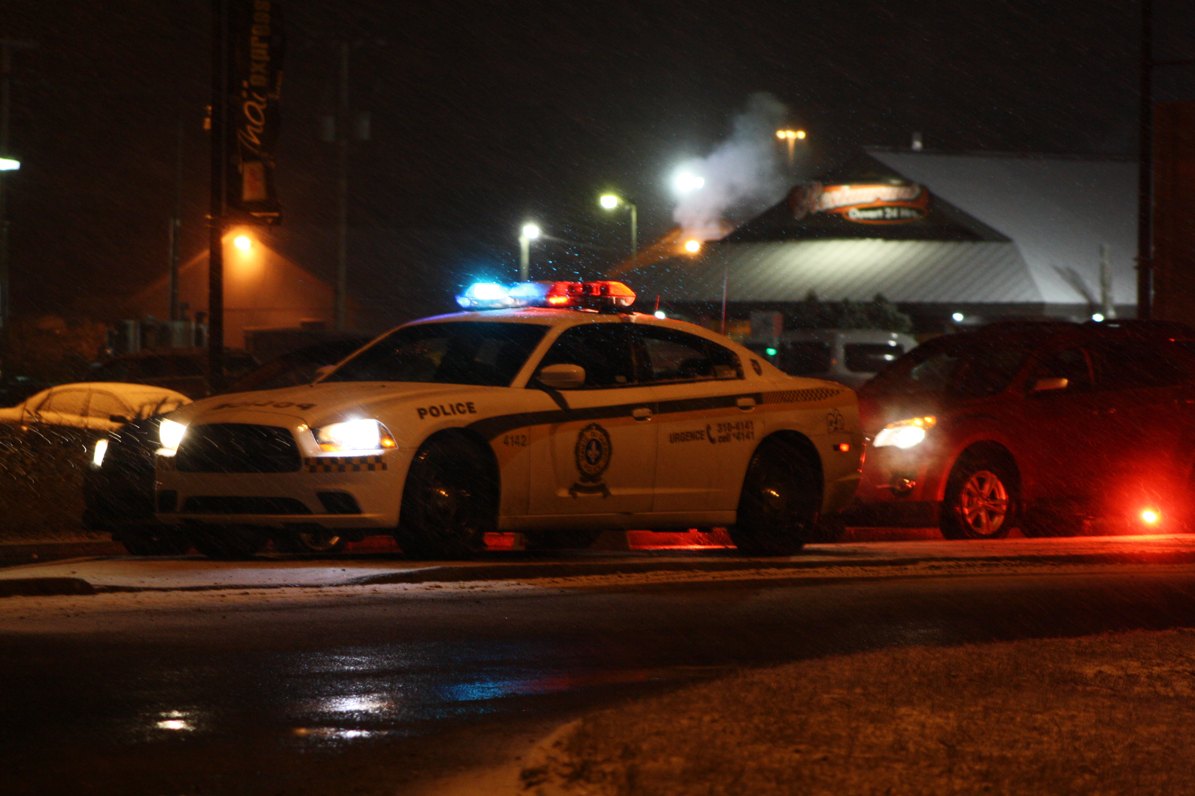 Yamachiche 75 véhicules vérifiés lors d'un contrôle routier L'Écho