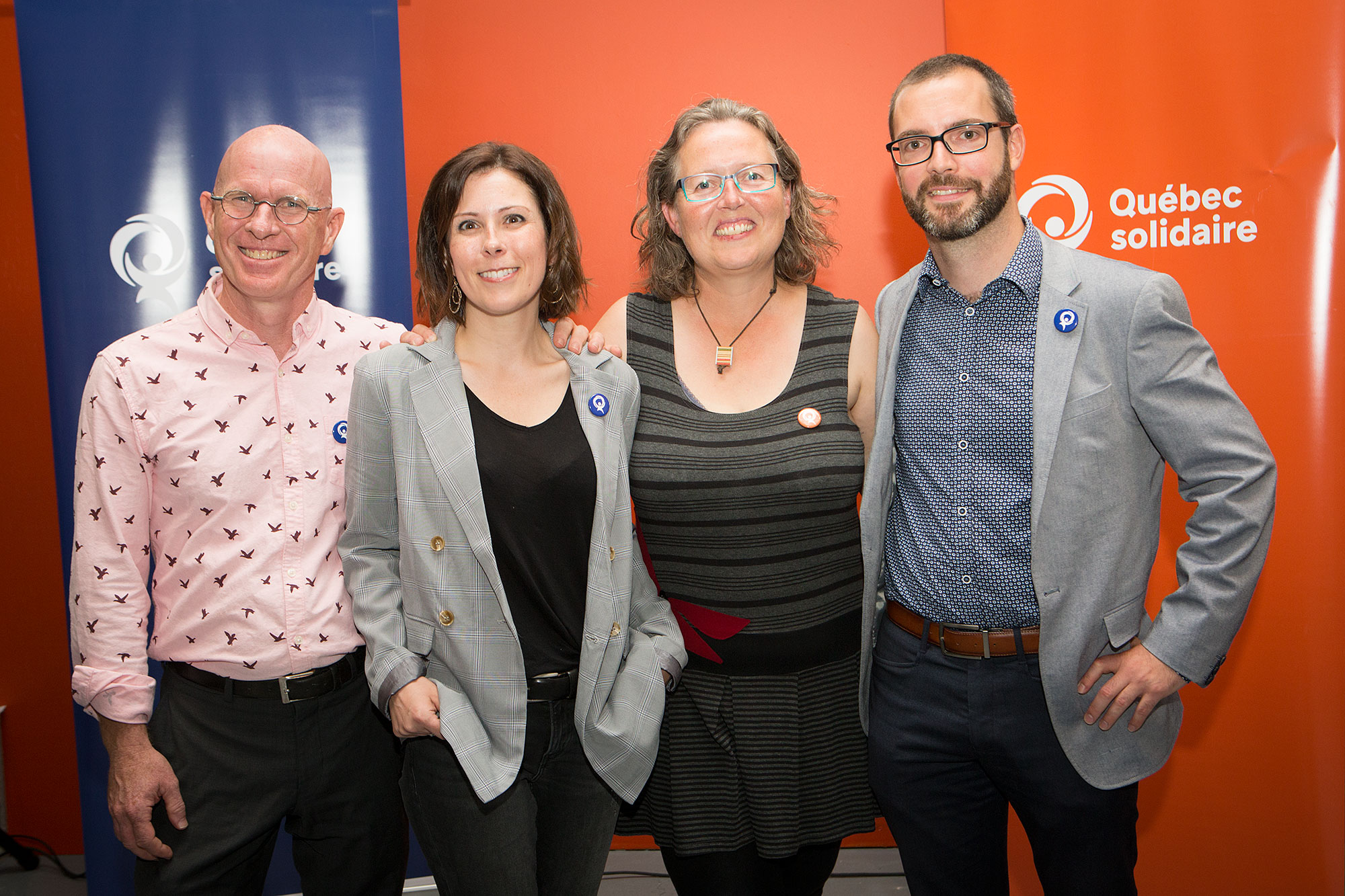 L’équipe solidaire en région confiante à l’aube de l’élection