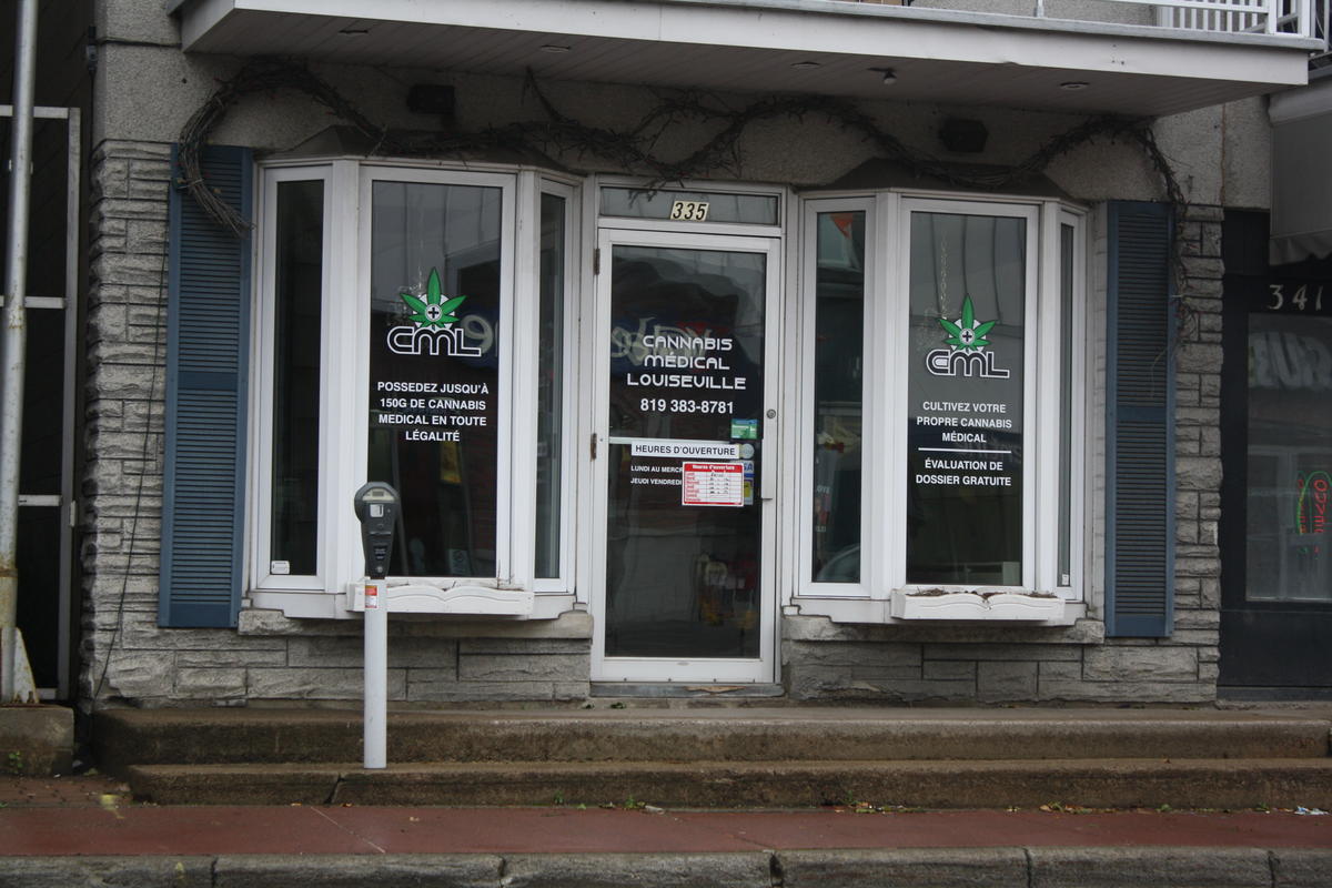 Une clinique de consultation de cannabis médical à Louiseville