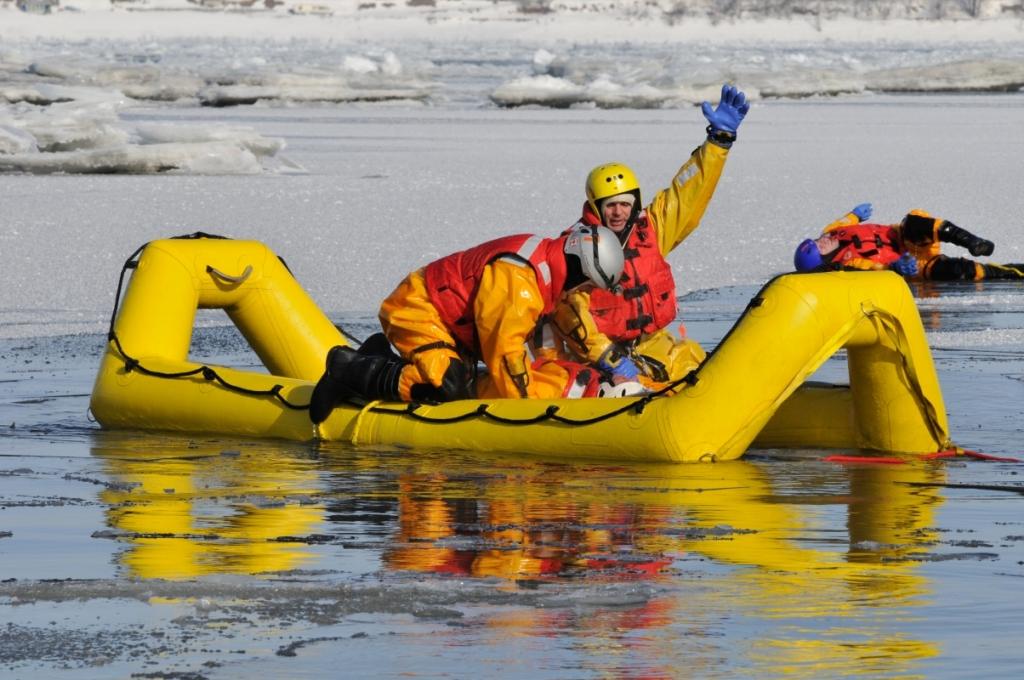 Fin du sauvetage nautique et sur glace à Louiseville