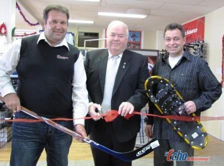 Inauguration officielle de Guy Fortin Sports