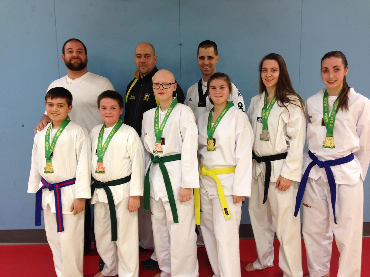 Mission accomplie pour le Club de taekwondo de Louiseville
