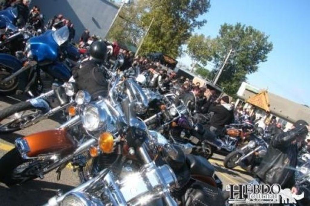 Randonnée de motos au profit de la Fondation Cédrika Provencher