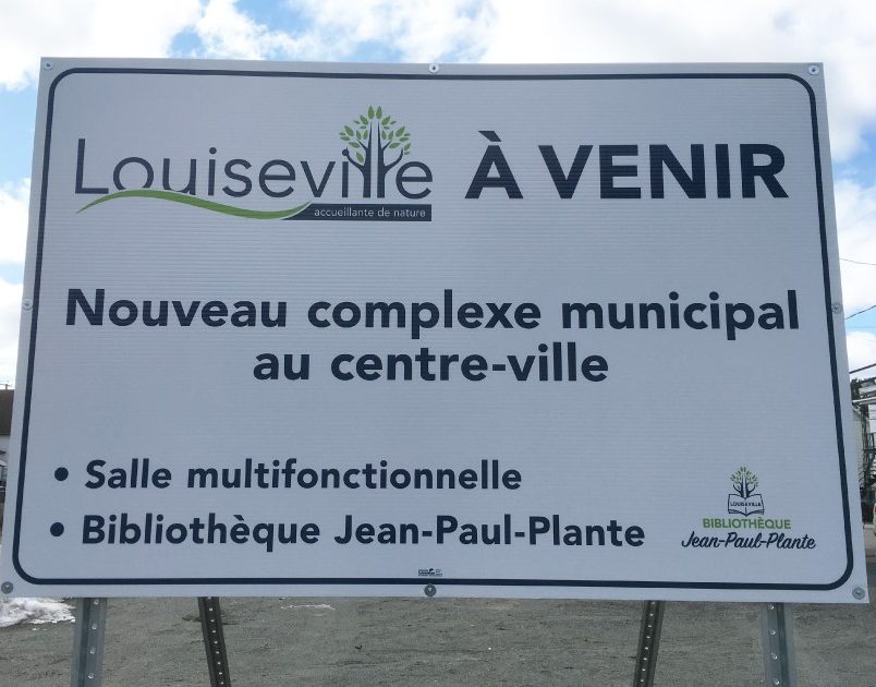 Le nouveau Complexe culturel de Louiseville est sur les rails