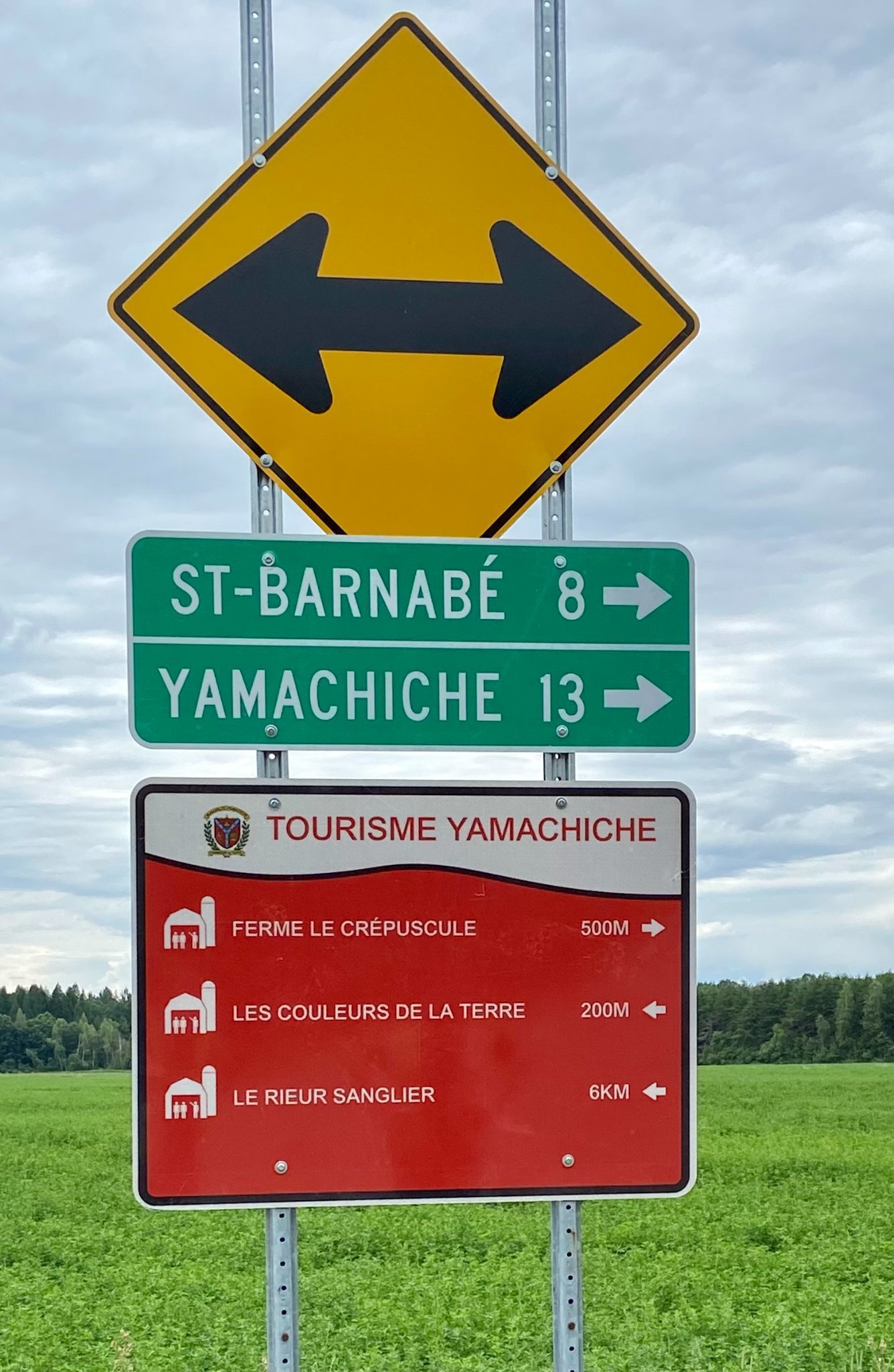 De nouvelles pancartes touristiques à Yamachiche L'Écho de Maskinongé