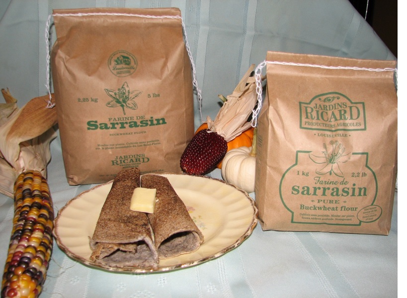 Le sarrasin de Louiseville aux quatre