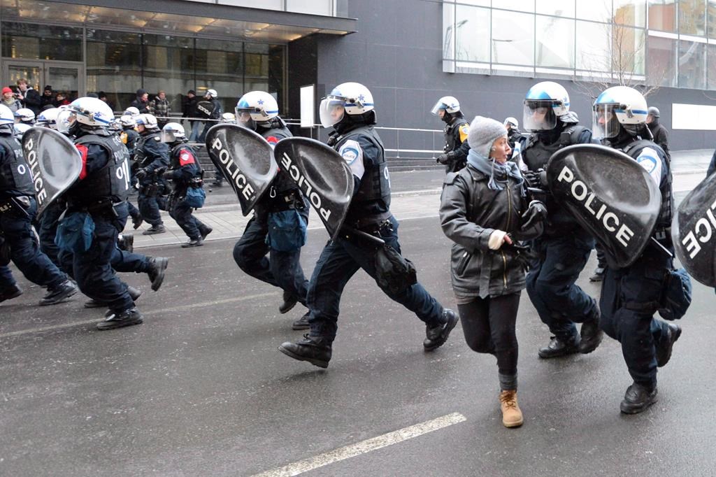 Montréal versera 3 millions $ à des manifestants dont les droits avaient été violés
