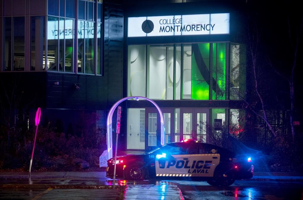 Laval: poste de commandement vendredi sur la fusillade au Collège Montmorency