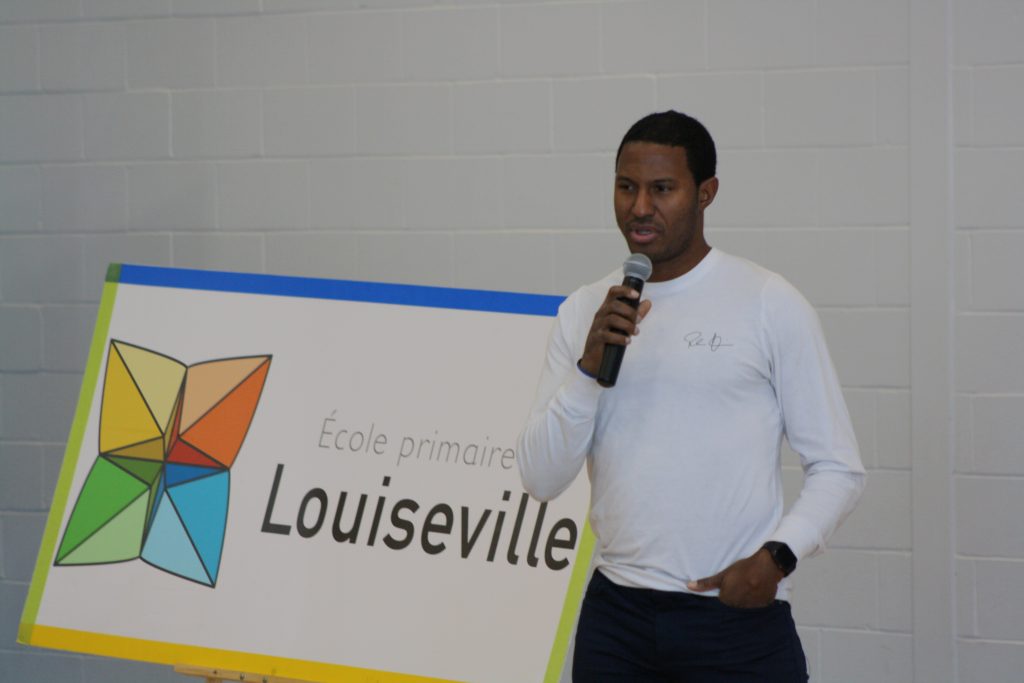 Patrice Bernier livre un message de persévérance - L’Écho de Maskinongé
