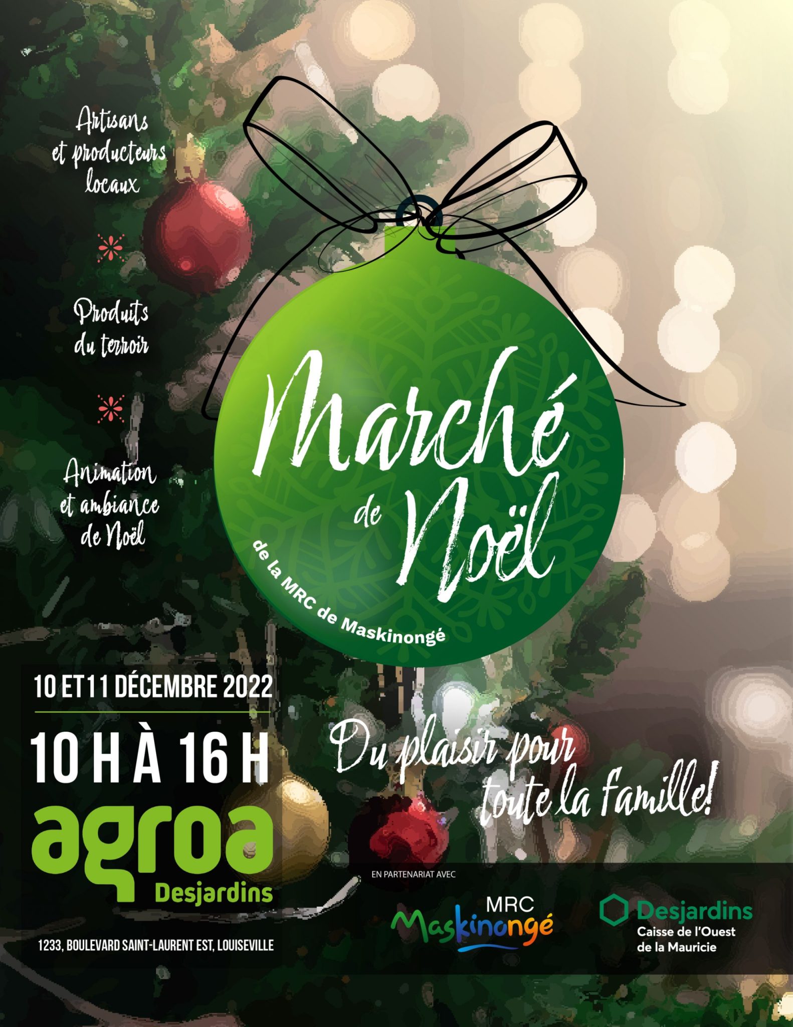 Le Marché de Noël de la MRC de Maskinongé lance sa deuxième édition - L ...