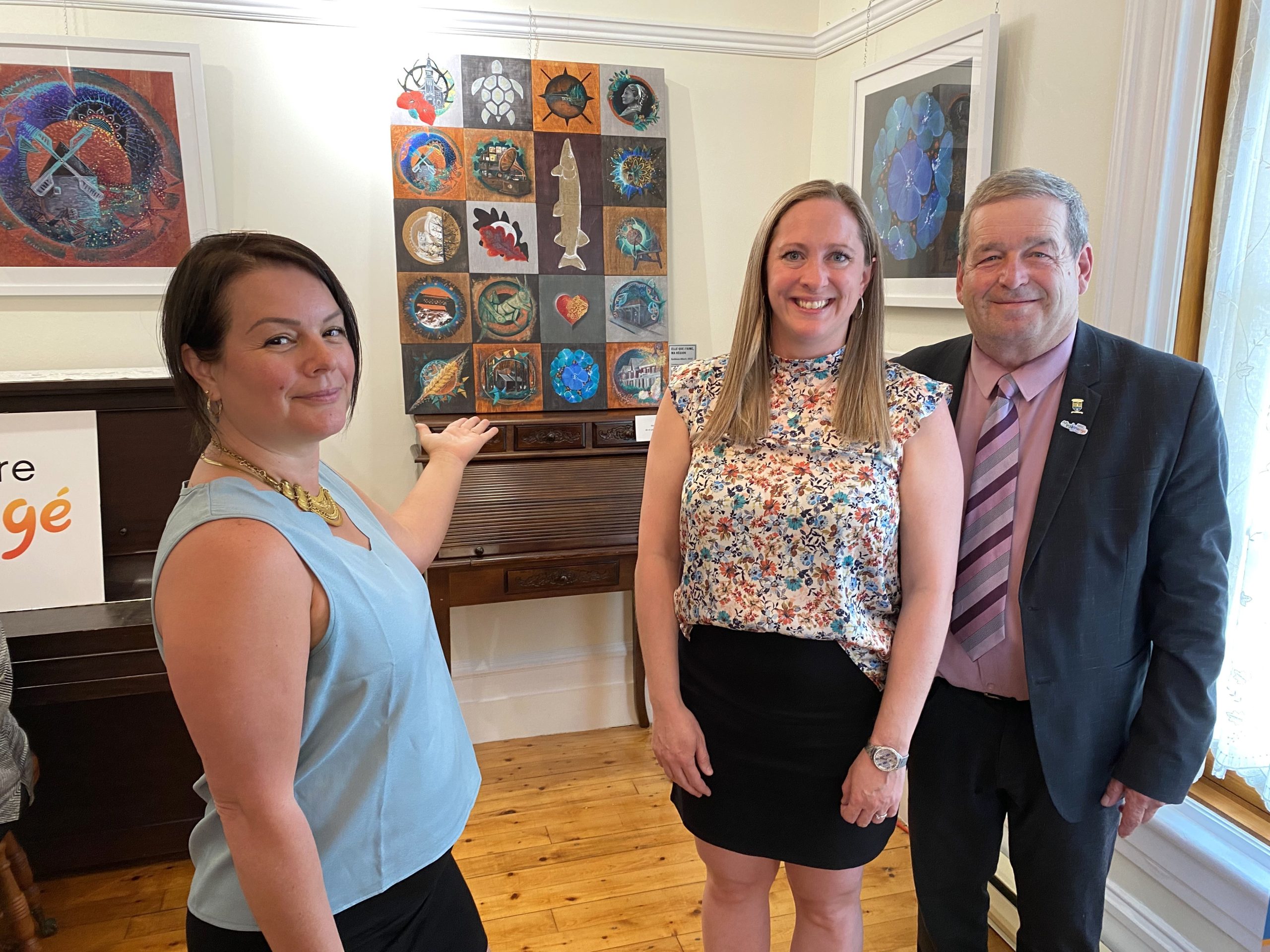 La MRC de Maskinongé représentée dans une oeuvre d'art L’Écho de