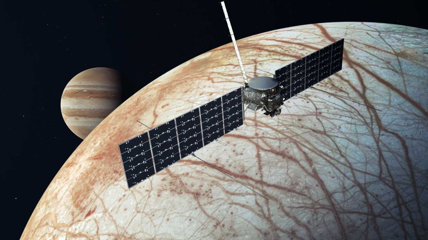 探査機「エウロパ・クリッパー」は木星とその衛星エウロパを探査する
