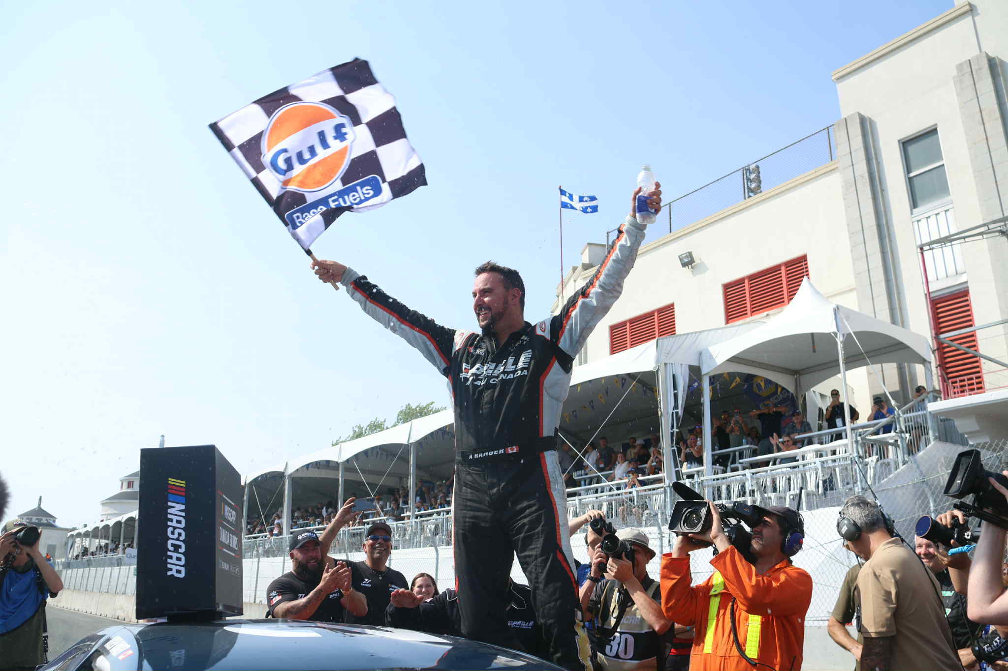 Andrew Ranger s'offre la victoire en NASCAR Canada - L’Écho de Maskinongé